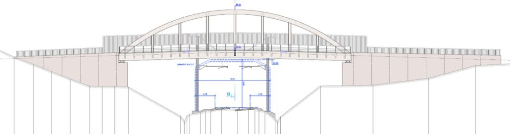 Création d&rsquo;un ouvrage de franchissement pour l&rsquo;accès à la future ZAC Canal Europe à Evry-Courcouronnes (91)