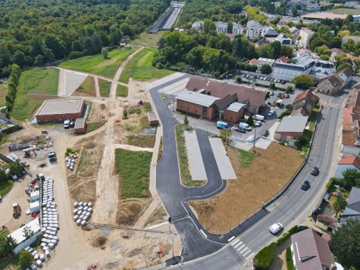 Aménagements paysagers de la surface et des talus de la déviation de la RN19 à Boissy-Saint-Léger (94)