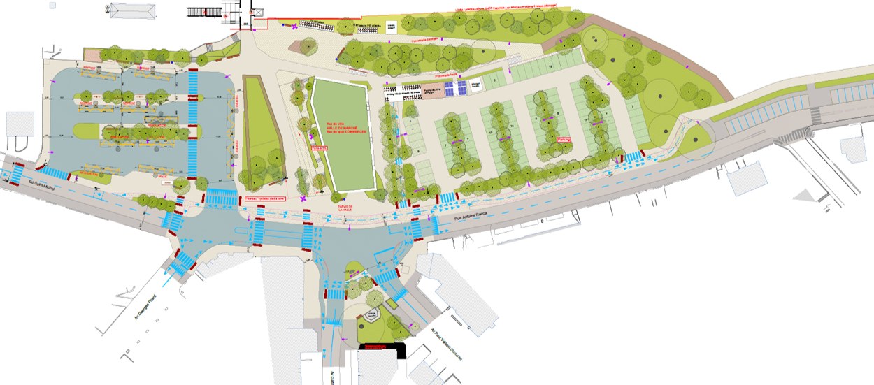 Aménagement du Pôle d’Echange Multimodal de Sainte Geneviève des Bois (91)