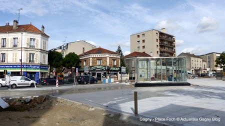 Création d’un parking enterré place Foch à Gagny (93)