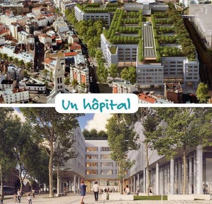 Réalisation du volet universitaire du campus Hospitalo-Universitaire à Saint-Ouen (93)
