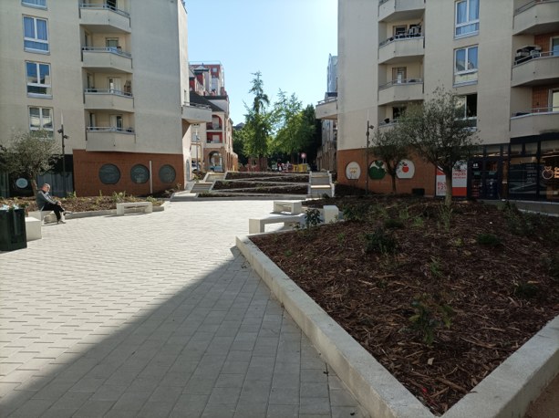 Requalification de la place du Port à Créteil (94)