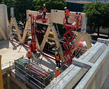 Construction d’un équipement sportif dans la ZAC de la Porte de Vincennes (75012)