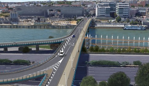 Aménagement des ponts Nelson Mandela et de leurs accès à Charenton le Pont et Ivry sur Seine (94)