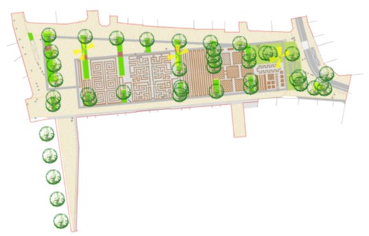 Réaménagement de la place du Comte Haymon à Corbeil-Essonnes (91)