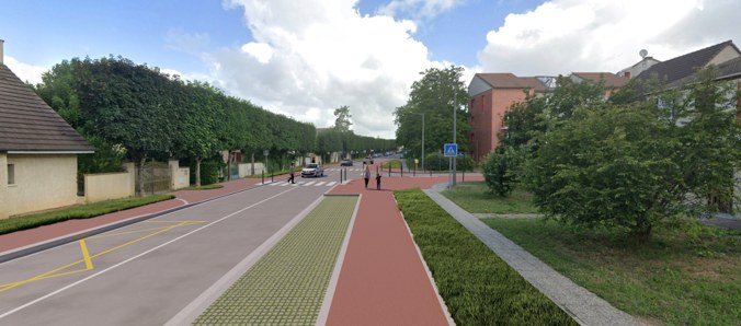 Requalification de l’avenue des Grouettes à Cergy – Phase 1 (95)