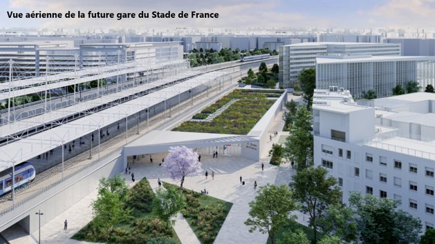 Travaux de réalisation de la Ligne 15 EST