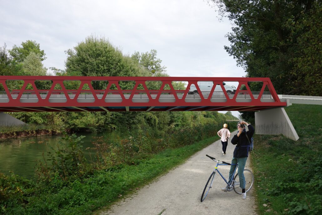 Création d’un barreau de liaison et d’un ouvrage d’art franchissant le canal de Chelles sur les communes de Vaires-sur-Marne et Chelles (77)