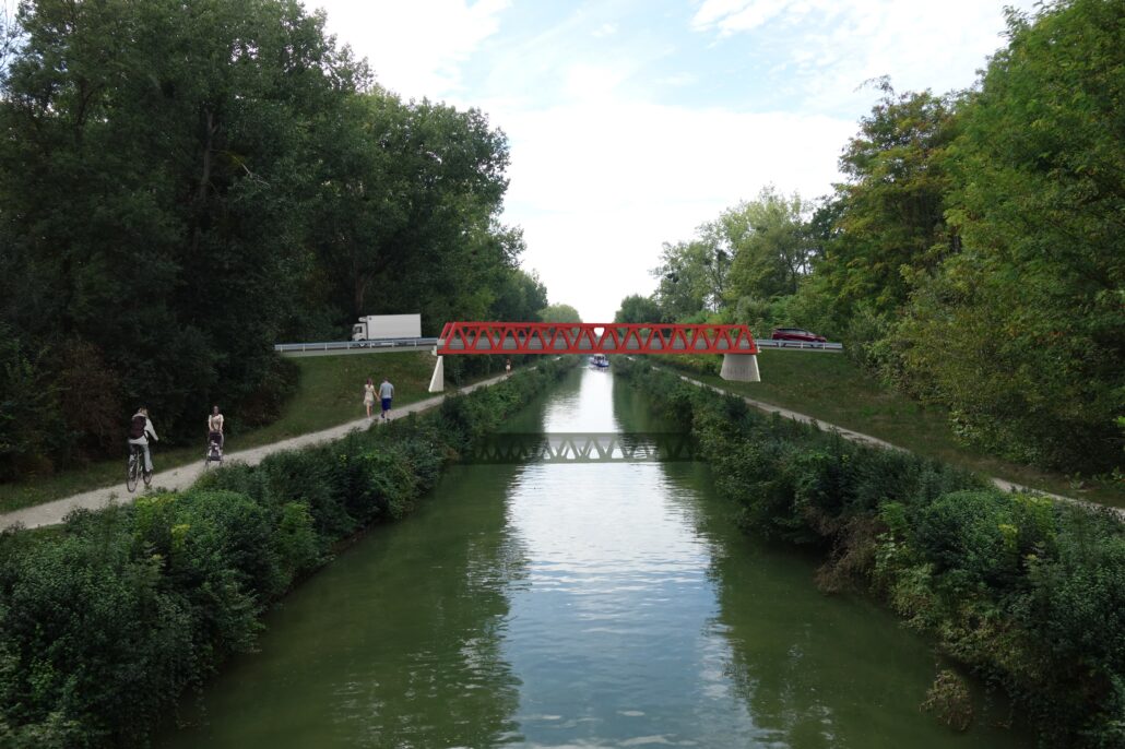 Création d’un barreau de liaison et d’un ouvrage d’art franchissant le canal de Chelles sur les communes de Vaires-sur-Marne et Chelles (77)