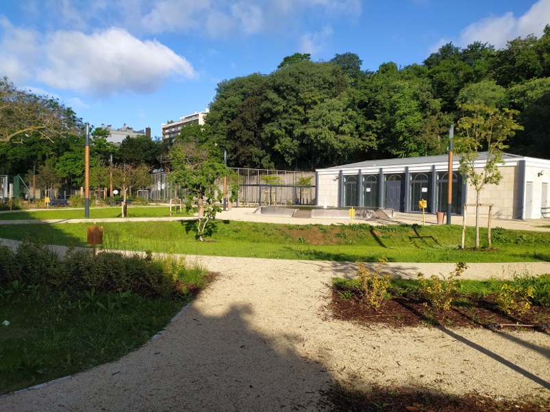 Réaménagement du parc de Bécon à Courbevoie (92)