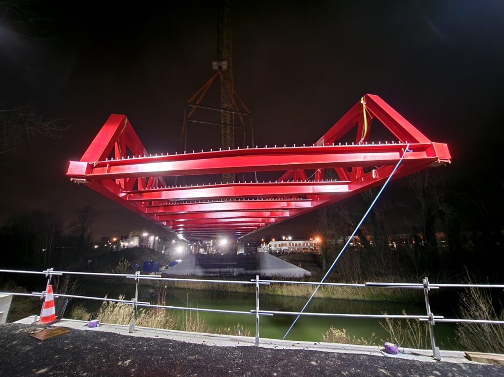 Création d’un barreau de liaison et d’un ouvrage d’art franchissant le canal de Chelles sur les communes de Vaires-sur-Marne et Chelles (77)