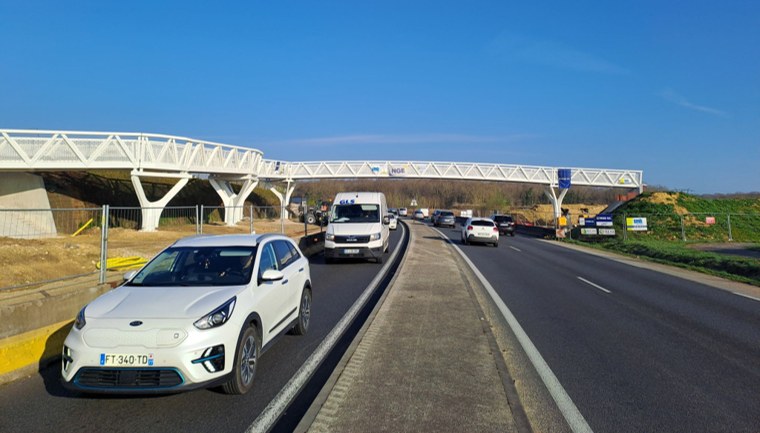 Création d’une passerelle de franchissement de la future RD1605 à Rubelles (77)