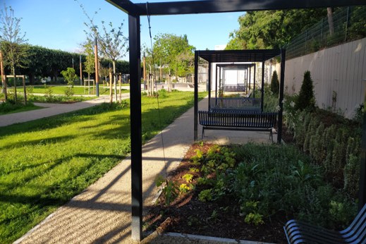 Réaménagement du parc de Bécon à Courbevoie (92)
